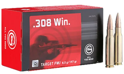 Patron 308Win Geco Target FMJ 9.5g (147gr)