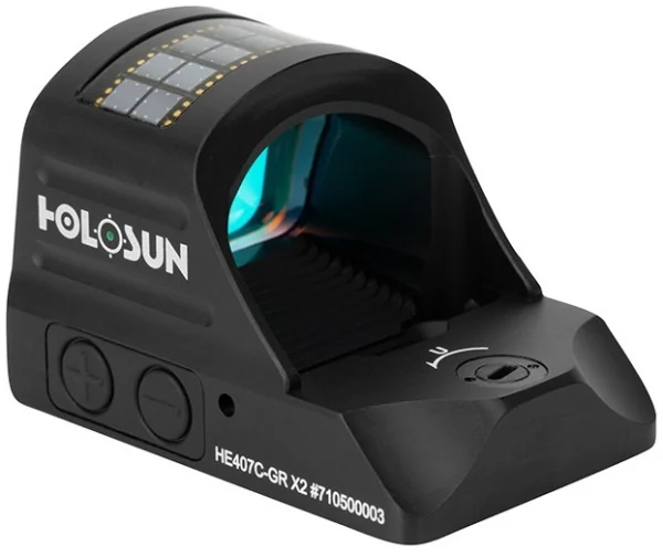 Kollimator Holosun OpenELITE micro otkrytyj na Weaver-Picatinny HE407C-GR X24